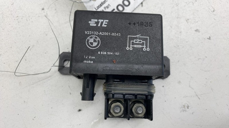 6836504 2017 2018 2019 2020 BMW 530e G30 Engine Cooling Motor Fan Relay Module 6836504