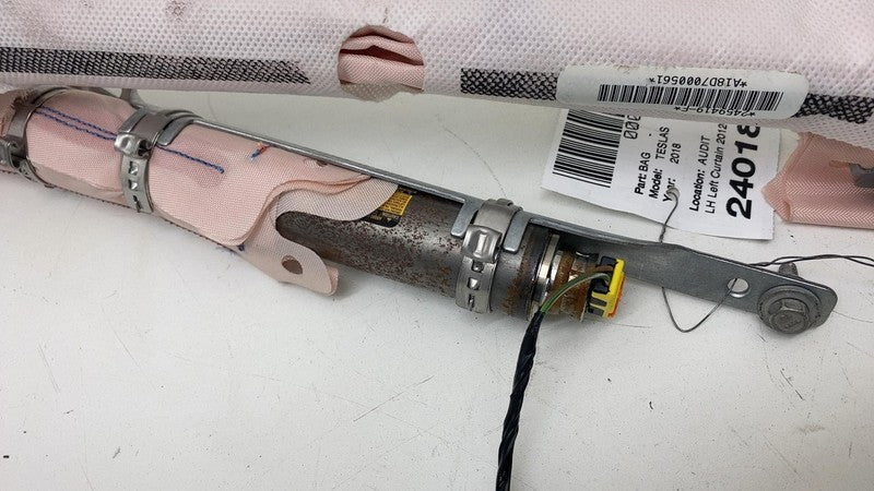 ⭕ 2012-2020 Tesla Model S MS Left Driver Roof Curtain Airbag OEM LH 10