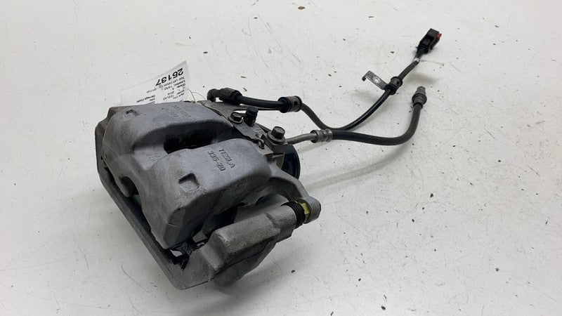 ⭕ 17-25 Tesla Model 3 M3 Rear Left Caliper w/ Brake Hose Line BASE 104