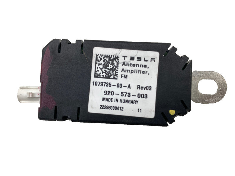 107973500A ⭕2017-2023 Tesla Model 3 Y Rear Antenna Amplifier AMP Radio FM Left 1079735-00-A