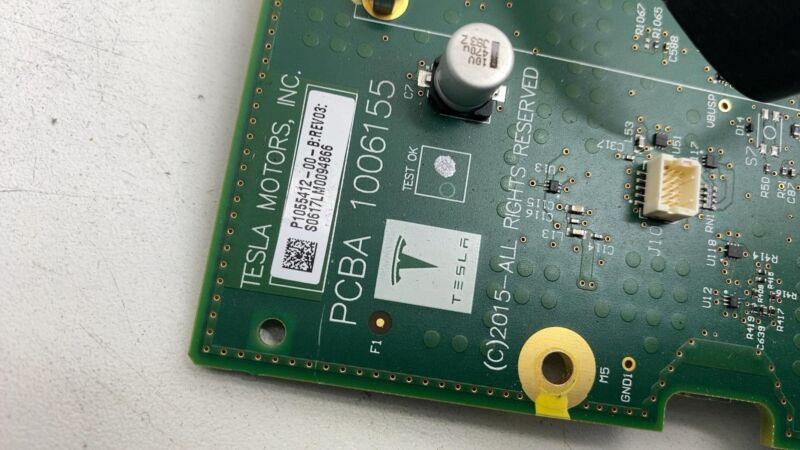 1055412 00 B 2012-2020 Tesla Model S MS Media Control Unit Motherboard Electronics Assy OEM