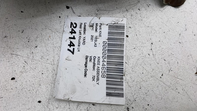 ⭕17-23 Model 3 Rear Left Suspension Knuckle Spindle w/ Shield & ABS 10