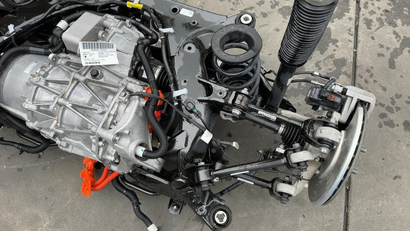 1120980 00 C ⭕ 2017-2020 Tesla Model 3 Rear Drive Unit w/ Subframe & Suspension 1120980-00-C