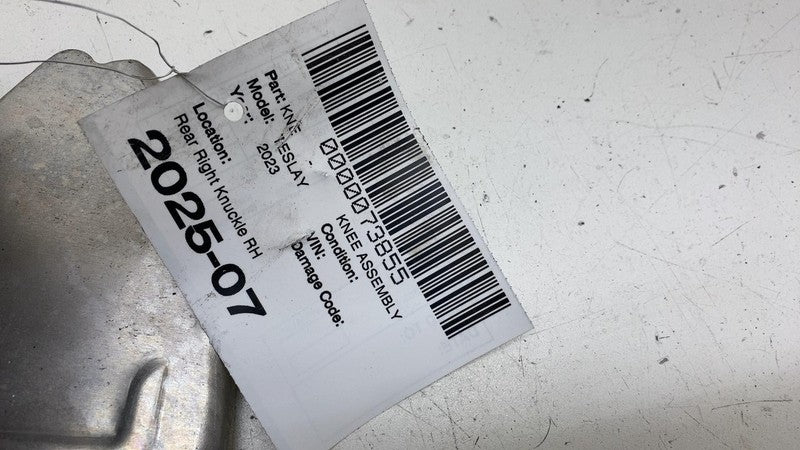⭕ 2020-2024 Model Y Rear Right Spindle Knuckle w/ Dust Shield & ABS 12
