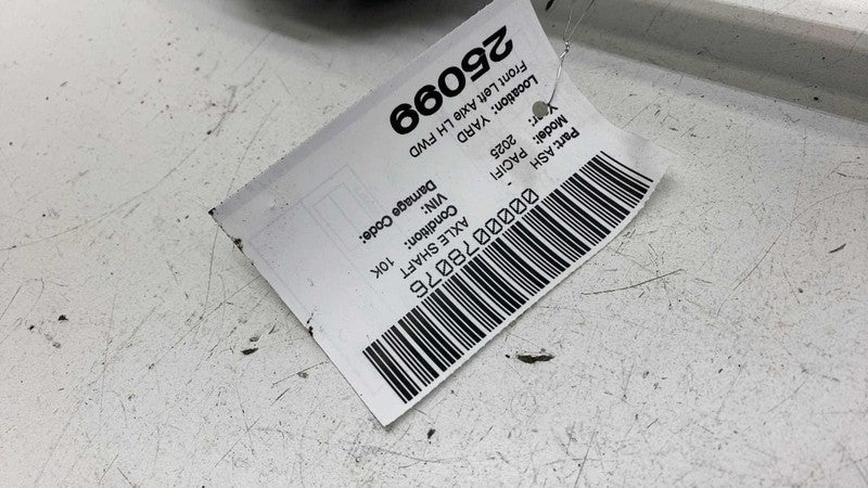 68494387AA ⭕ 2020-2025 Chrysler Pacifica Front Left CV Axle Shaft Halfshaft FWD 68494387AA