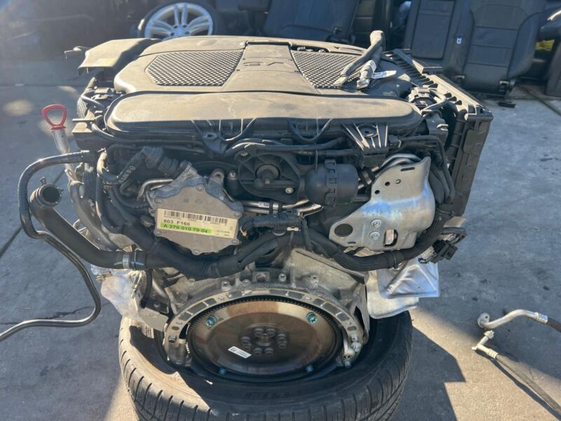 2016 2017 2018 Mercedes-Benz GLE350 Engine 3.5L Sport (4th VIN = D) 166 Type RWD
