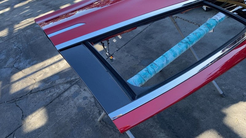 1028791-00-K ⭕ 2016-2024 Tesla Model X Rear Passenger Falcon Door Shell Panel Right Red PPMR