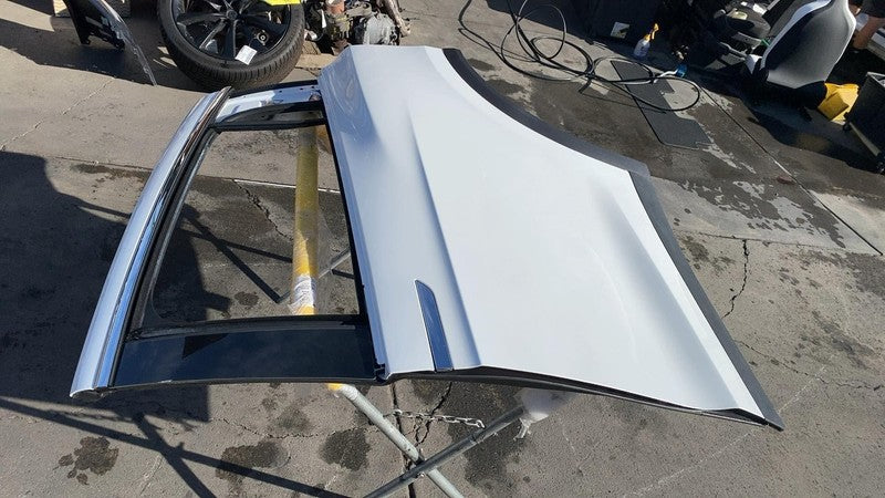 1028790-00-K ⭕ 2016-2024 Tesla Model X Rear Driver Side Falcon Door Shell Panel LH White PPSW