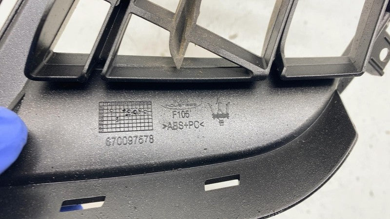 ⭕ 14-20 Maserati Ghibli Front Left Bumper Lower Molding Grille Cover 6