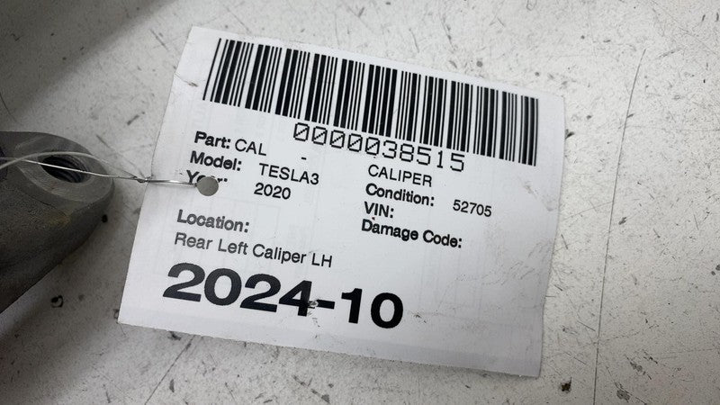 1044623-00-H ⭕ 2017-2025 Tesla Model 3 Rear Left Caliper w/ Brake Line Hose BASE 1044623-00-H