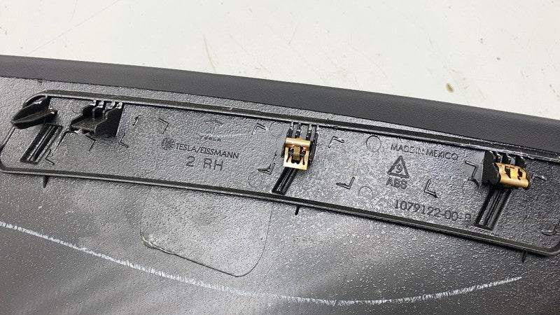 ⭕ 16-20 Tesla Model X Rear C-Pillar Lower Trim Trunk Finisher Right 10