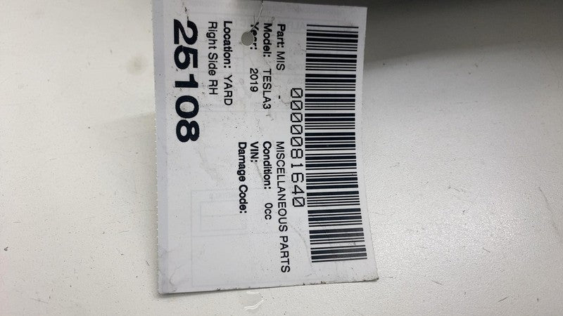 108158200D ⭕ 18-23 Tesla Model 3 Front Right Wheel Fender Liner Splash Shield 1081582-00-D