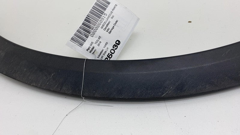 ⭕ 2016-2020 Tesla Model X Rear Driver Side Wheel Arch Mold Door Cladding Left LH