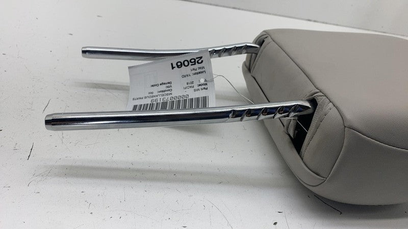 ⭕ 2018 Chrysler Pacifica Left or Right Seat Headrest Head Rest - Interior Cream