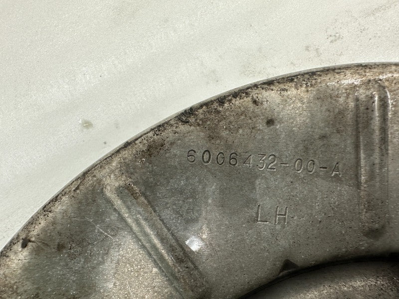 600702300B ⭕ 12-15 Model S Rear Left Spindle Knuckle w/ Shield & Wheel Hub RWD 6007023-00-B