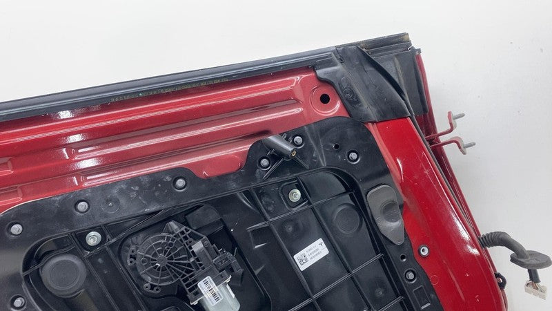 ⭕ 2017-2020 Tesla Model 3 M3 Rear Driver Side Door Shell Panel Left LH Red PPMR