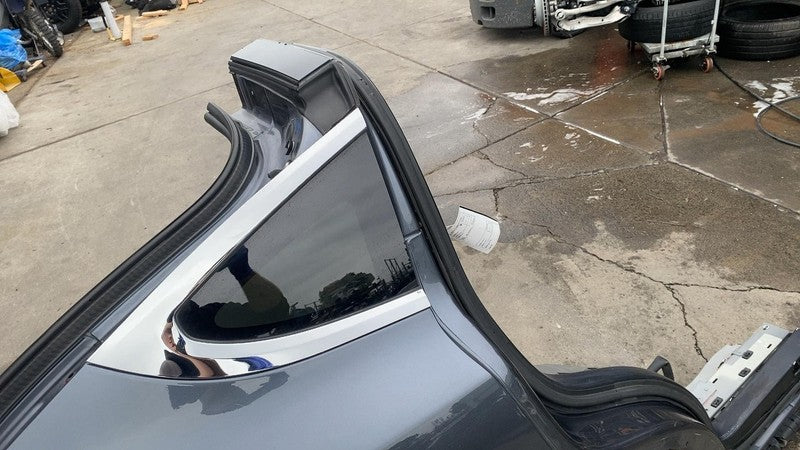 ⭕ 2016-2020 Tesla Model X Rear Passenger Side Quarter Panel Cutout Right RH Gray