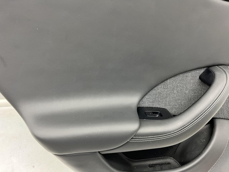 2021-2023 Tesla Model S Plaid Rear Driver Side Panel Door Trim Card Left LH Assy