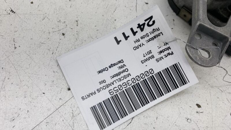 735945007 ⭕ 2014-2020 BMW I3 Front Windshield Wiper Washer Motor Right Side RH 7359450-07