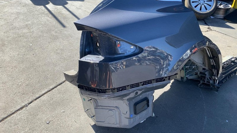 ⭕16-20 Tesla Model X MX Rear Right Quarter Fender Frame Panel Cutout Gray - PMNG