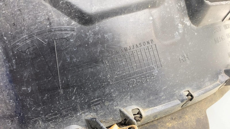 1063694-00-B ⭕ 16-20 Tesla Model S Front Right Wheel Fender Liner Splash Shield 1063694-00-B