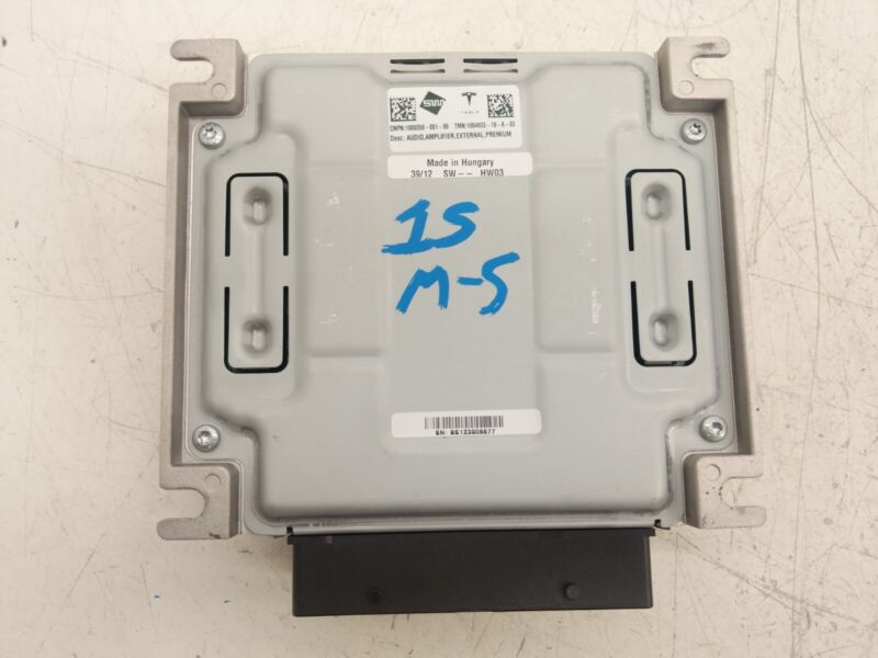 1004833 10 A 2012-2020 Tesla Model S X External AMP Audio Sound System Amplifier 1004833-10-A
