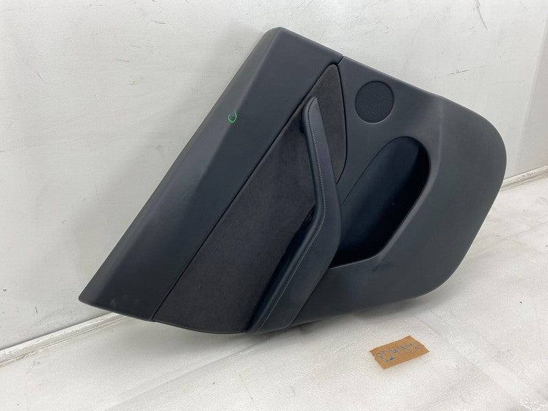 149729601B ⭕ 20-23 Tesla Model Y MY Rear Driver Side Door Panel Trim Card Left 1497296-01-B