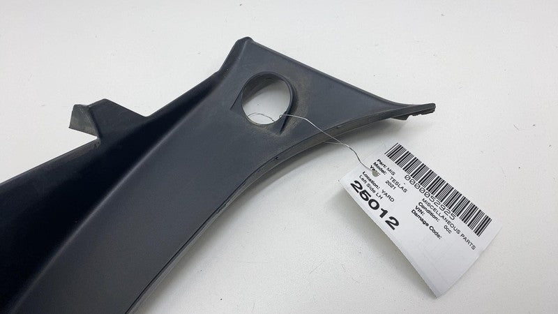 100667500G 2021-2024 Tesla Model S MS Rear Passenger Side Trunk Liftgate Trim Cover Right