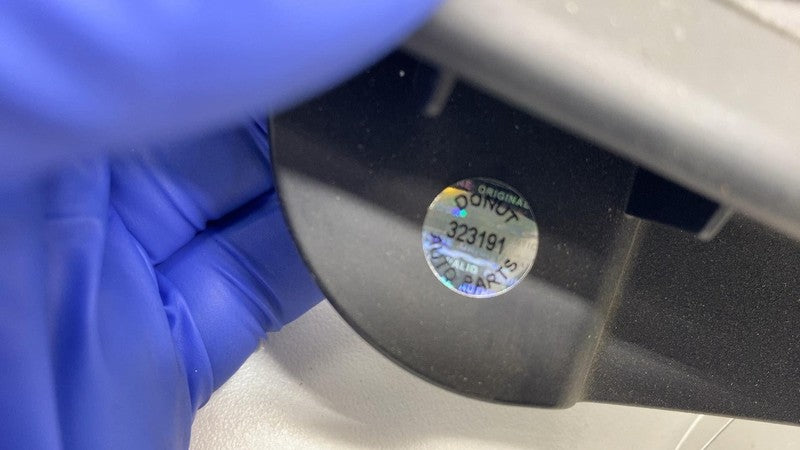 51467384524 2017-2023 BMW 530e 530i G30 Rear Trunk Deck Shelf Defroster Vent Grille Panel