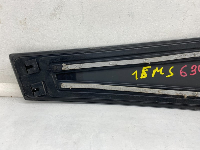 ⭕ 12-15 Tesla Model S Passenger Side B-Pillar Molding Applique Glass Trim Right
