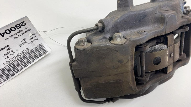 2012-2020 Tesla Model S Front Passenger Side Caliper w/ Brake Hose Line Right RH