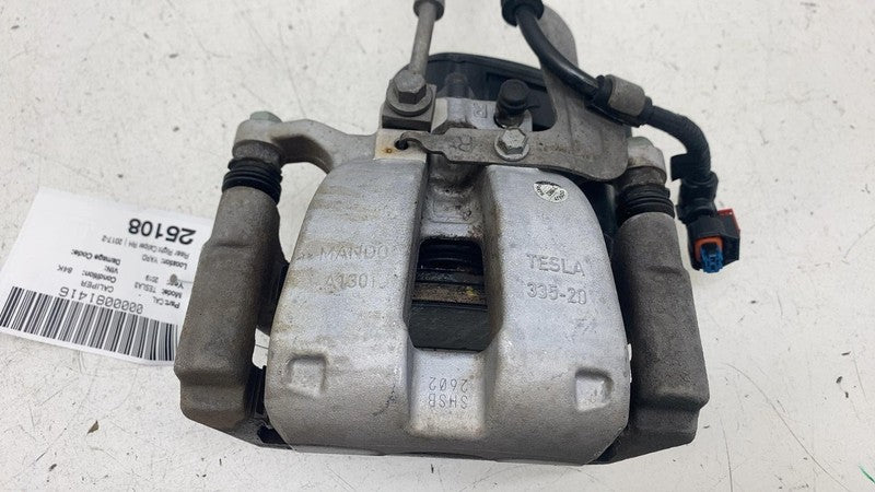 104462400H ⭕ 2017-2025 Tesla Model 3 Rear Right Caliper + Brake Hose Line BASE 1044624-00-H