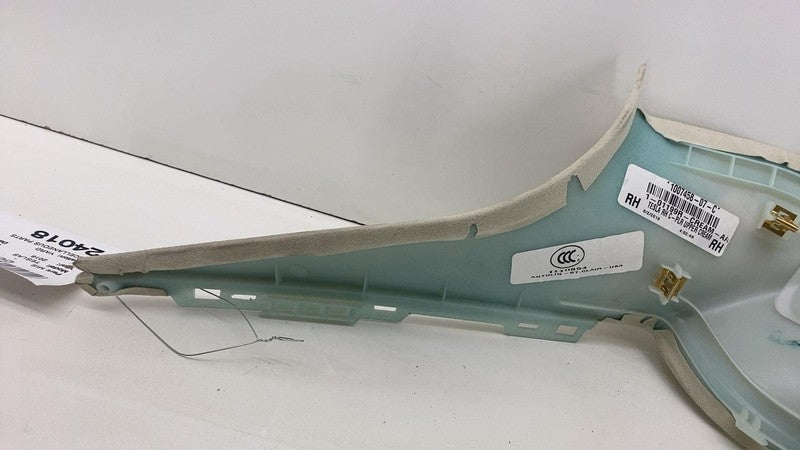 ⭕12-20 Tesla Model S Passenger Side C-Pillar Trim Cover Upper Right 10