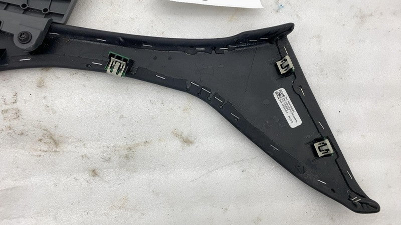 P11-NP81B4-02 ⭕2022-2024 Lucid Air Grand Touring Right C-Pillar Leather Mid Trim P11-NP81B4-02