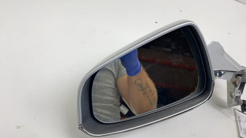 ⭕ 12-15 Model S Left Exterior Rear View Door Mirror OEM Silver PMSS 60