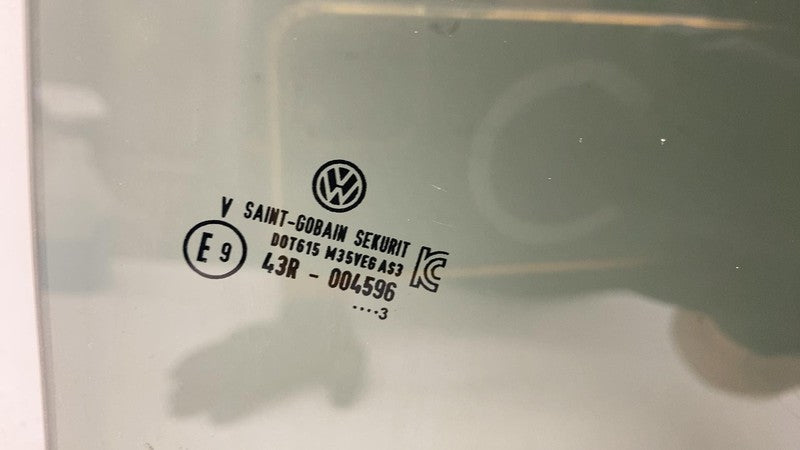 E9 43R-004596 ⭕ 2023 Volkswagen ID.4 Rear Passenger Side Door Window Glass Right Assembly OEM