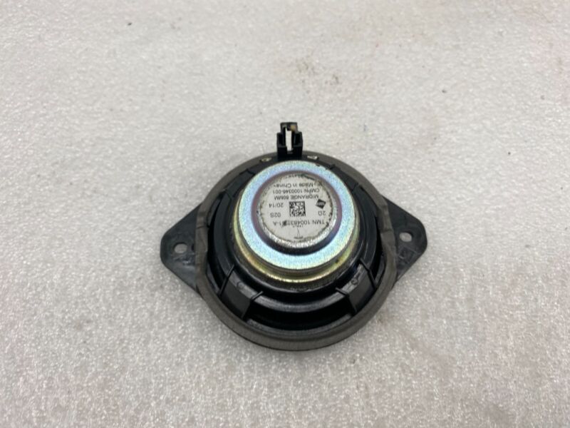 1004833 01 A 2012-2020 Tesla Model S X Front Dashboard Sound Mid-Range Audio Speaker 80MM OEM