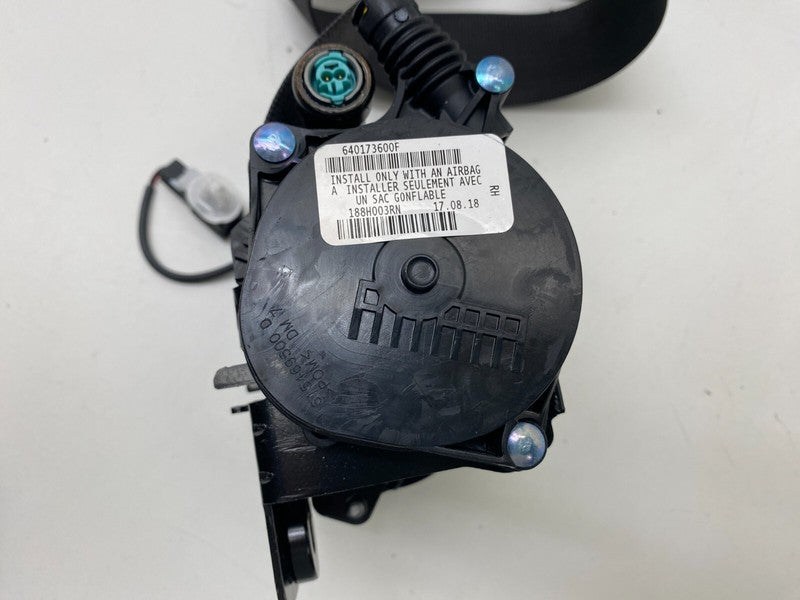 108127901F ⭕ 2017-2023 Tesla Model 3 Front 1st Row Seat Belt & Retractor Right 1081279-01-F