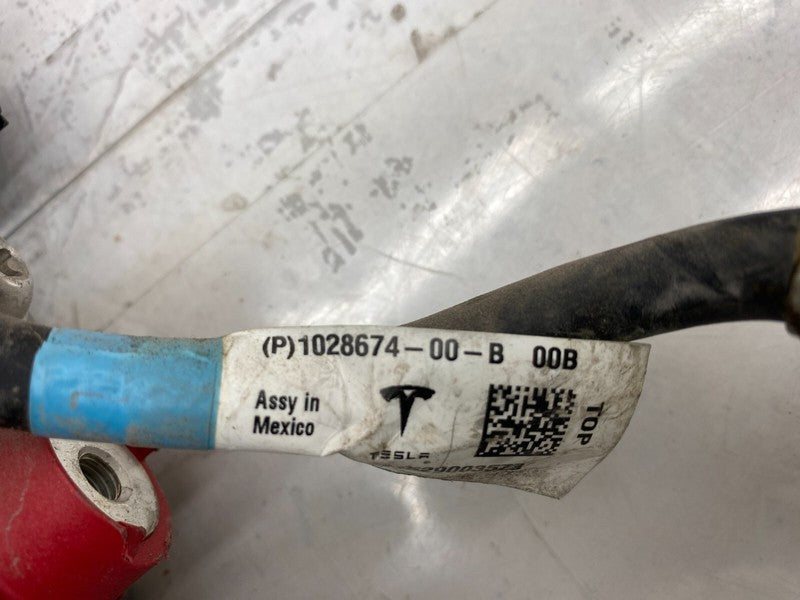 1031159 00 A ⭕ 12-15 Model S HV DC Power Converter Module w/ Ground Strap Cable 1028674-00-B