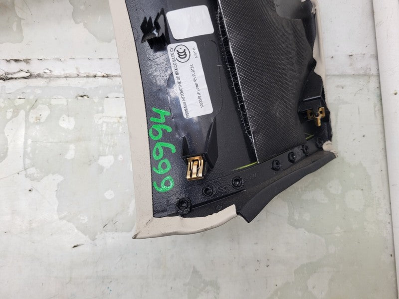 100231022E ⭕ 2016-2020 Tesla Model S Front Right Lower Dashboard Trim Cover RH 1002310-22-E