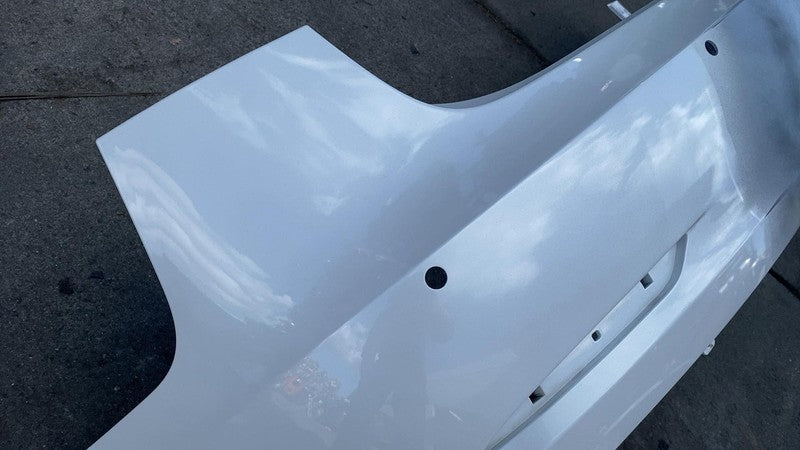 2017-2022 Tesla Model 3 Rear Bumper Cover w/ Sensor Holes Pearl White