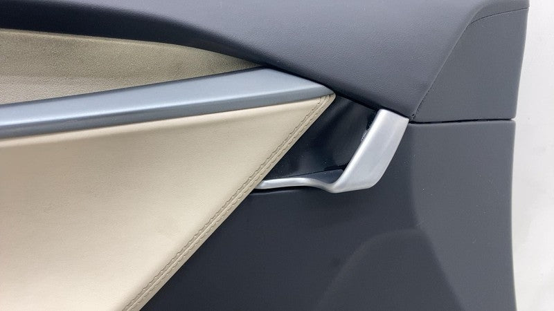 6006071-52-N ⭕ 12-20 Model S Front Left Interior Door Panel Trim Card Cover OEM 6006071-52-N