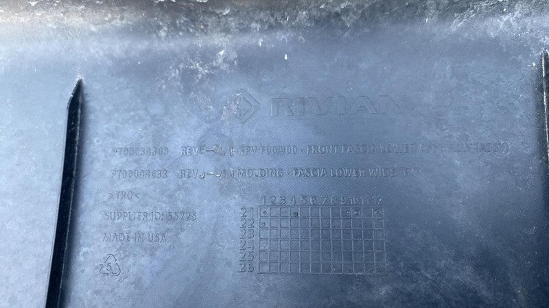 ⭕ 2022-25 Rivian RPV EDV 700 900 Amazon Truck Front Bumper w/ Sensor P