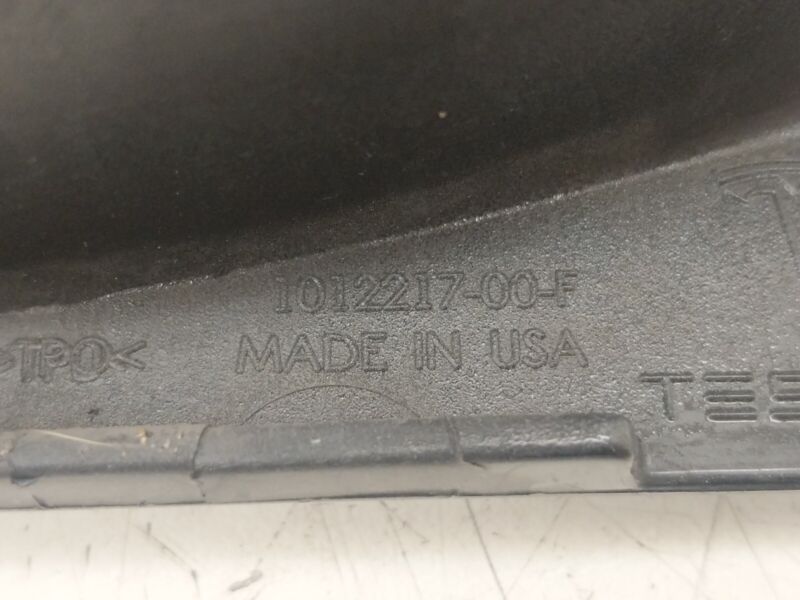 1012217 00 F ⭕12-22 Tesla Model S Rocker Side Skirt Molding Scuff Panel Right RH 1012217-00-F