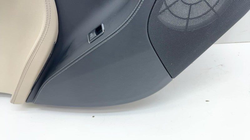 ⭕ 12-20 Tesla Model S Rear Driver Side Interior Door Panel Trim Card Cover Left