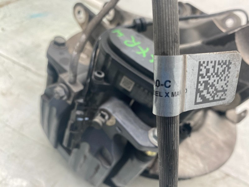 ⭕16-20 Model X Rear Right Knuckle, Disc Rotor, Wheel Hub, & Caliper 10