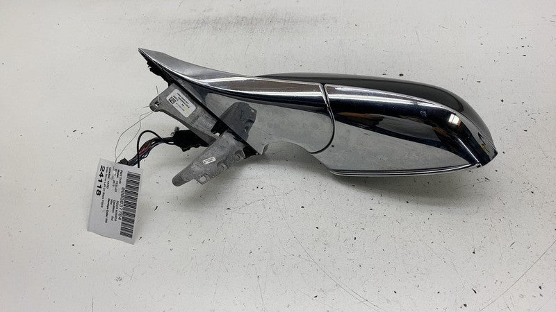 ⭕12-15 Model S Front Left Exterior Rear View Door Mirror Black PBSB 60