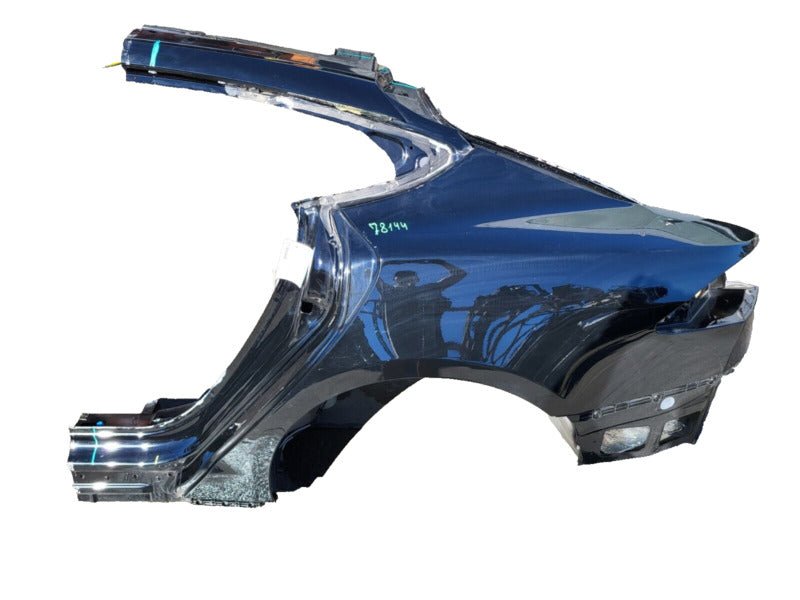 Does not apply 2012-2015 Tesla Model S Rear Left Quarter Body Side Panel Structural Cut Out LH