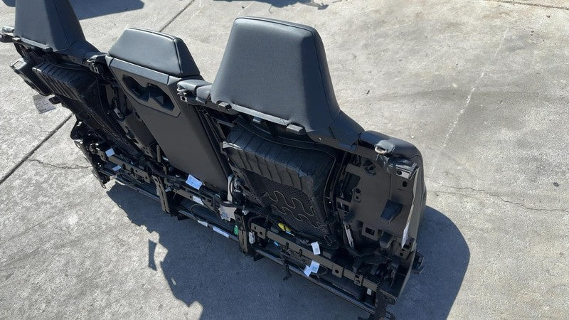⭕ 24-25 Tesla Cybertruck Rear 2nd Row Seat Upper & Lower Cushion Black Complete