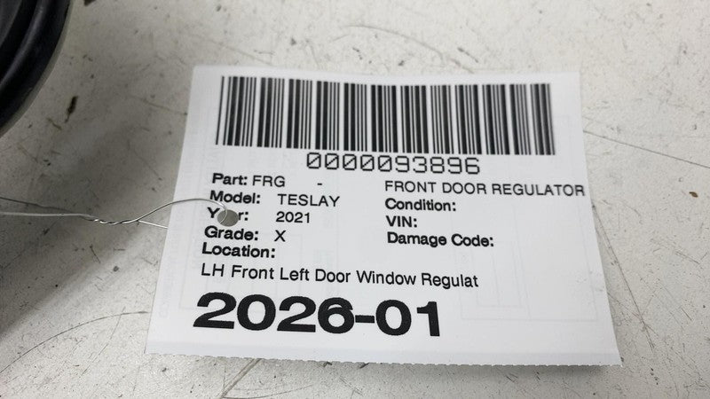 ⭕ 2020-2024 Model Y Front Left Window Regulator & Motor w/ Carrier 149